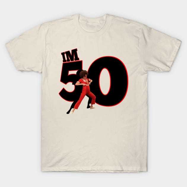 Im 50 t-shirt T-Shirt by Riss art